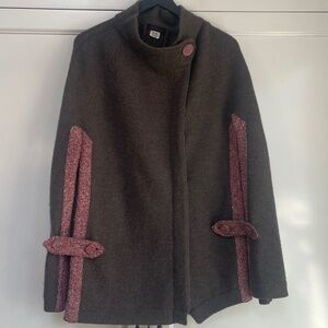 Lara Kazan 100% Merino Wool Cape